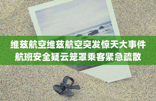 维兹航空维兹航空突发惊天大事件航班安全疑云笼罩乘客紧急疏散