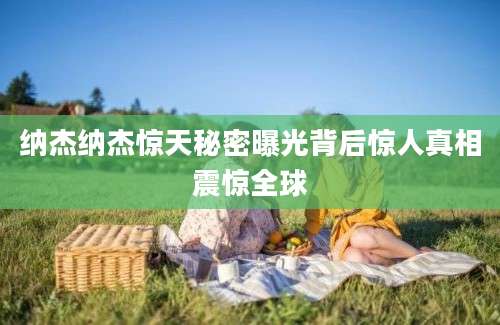 纳杰纳杰惊天秘密曝光背后惊人真相震惊全球