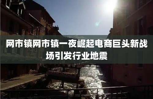 网市镇网市镇一夜崛起电商巨头新战场引发行业地震