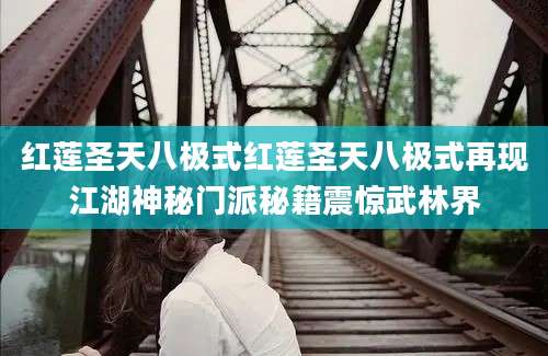 红莲圣天八极式红莲圣天八极式再现江湖神秘门派秘籍震惊武林界