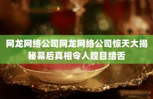 网龙网络公司网龙网络公司惊天大揭秘幕后真相令人瞠目结舌