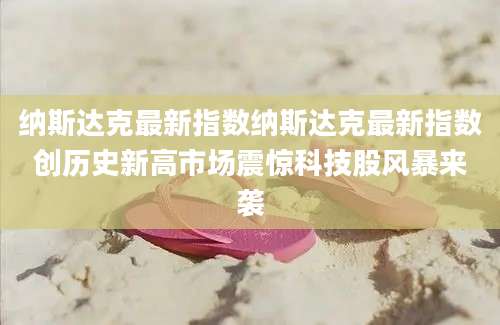 纳斯达克最新指数纳斯达克最新指数创历史新高市场震惊科技股风暴来袭