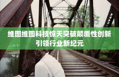 维图维图科技惊天突破颠覆性创新引领行业新纪元