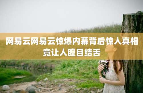 网易云网易云惊爆内幕背后惊人真相竟让人瞠目结舌
