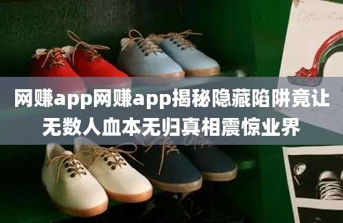 网赚app网赚app揭秘隐藏陷阱竟让无数人血本无归真相震惊业界