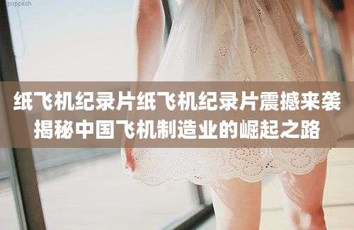 纸飞机纪录片纸飞机纪录片震撼来袭揭秘中国飞机制造业的崛起之路