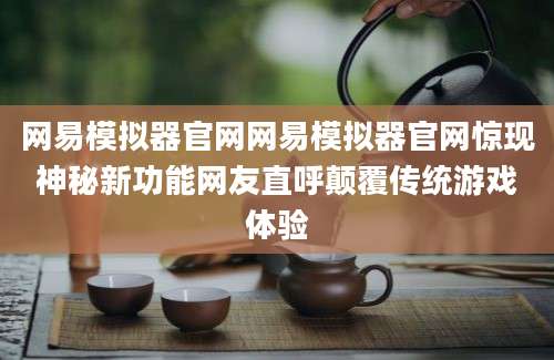网易模拟器官网网易模拟器官网惊现神秘新功能网友直呼颠覆传统游戏体验