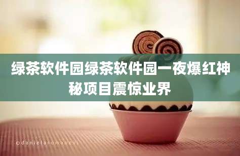 绿茶软件园绿茶软件园一夜爆红神秘项目震惊业界