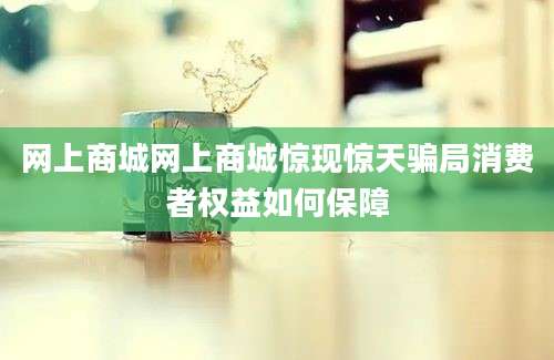 网上商城网上商城惊现惊天骗局消费者权益如何保障