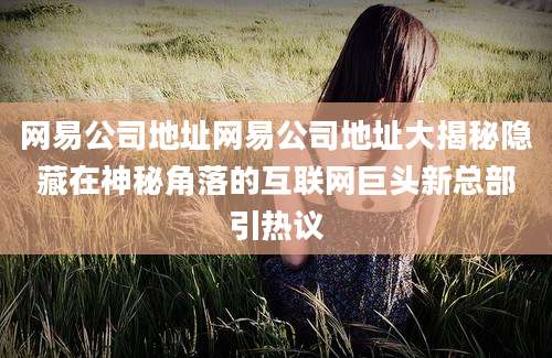 网易公司地址网易公司地址大揭秘隐藏在神秘角落的互联网巨头新总部引热议