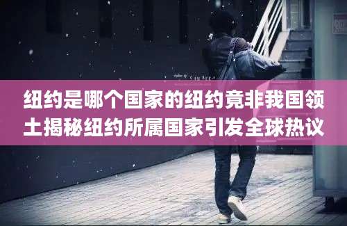 纽约是哪个国家的纽约竟非我国领土揭秘纽约所属国家引发全球热议